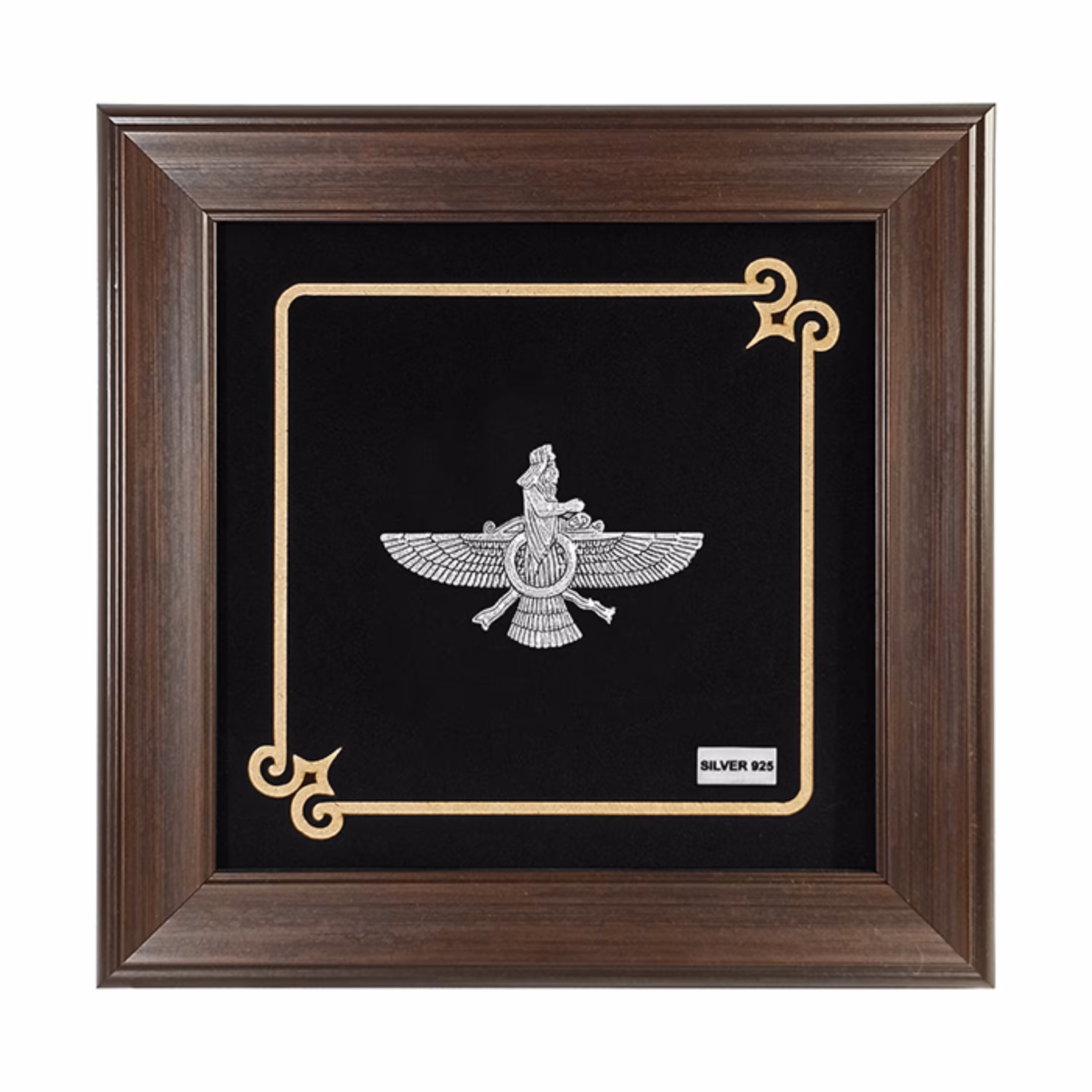 تابلو نقره فروهر حجمی کوچک کد H2