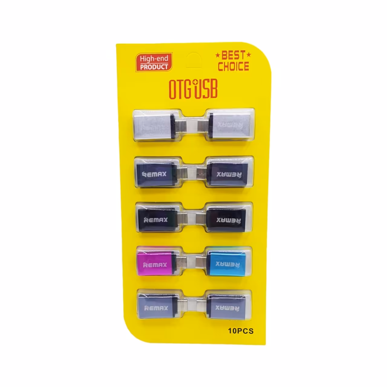 مبدل USB-C به USB OTG ریمکس مدل RE بسته 10 عددی