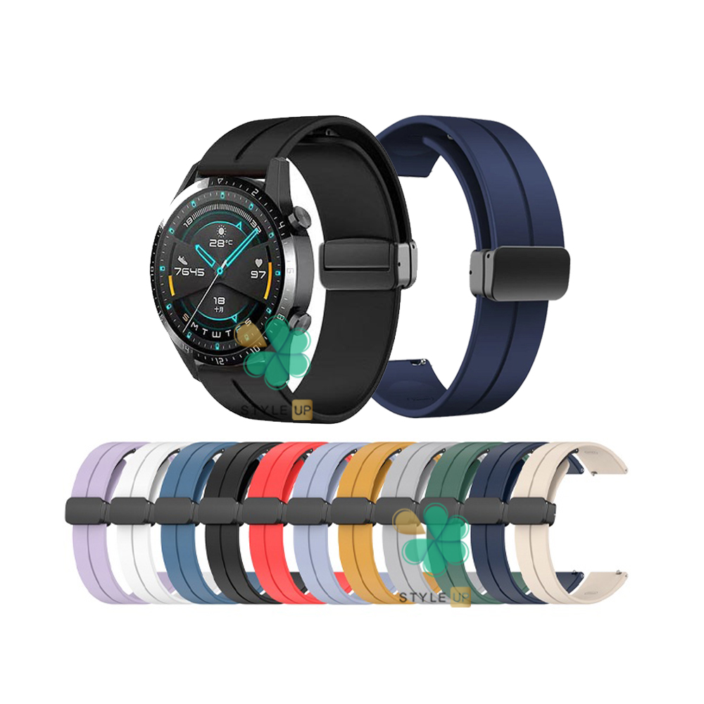بند ساعت Magnetic D-Buckle مناسب هواوی واچ GT 2 46mm