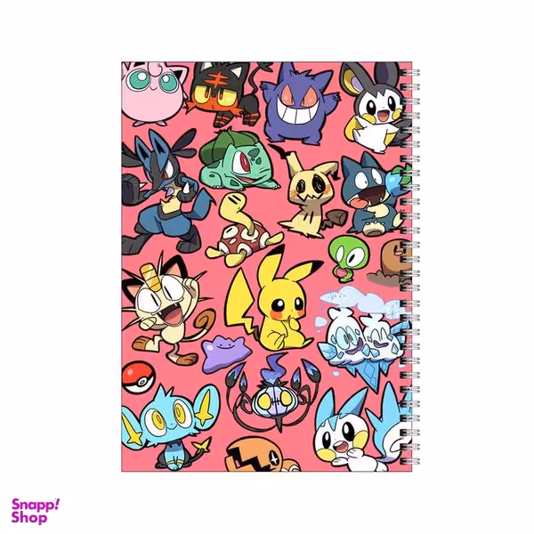 دفتر مشق 80 برگ بامبیلیپ طرح پوکمون کد 5177126