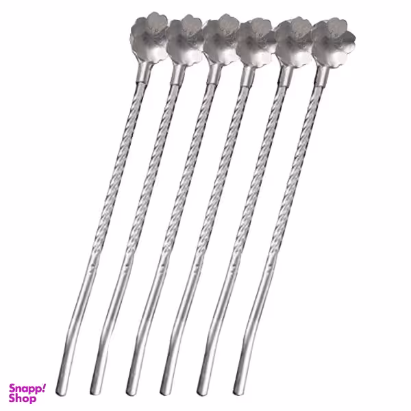 قاشق شربت خوری کد 123 بسته 6 عددی