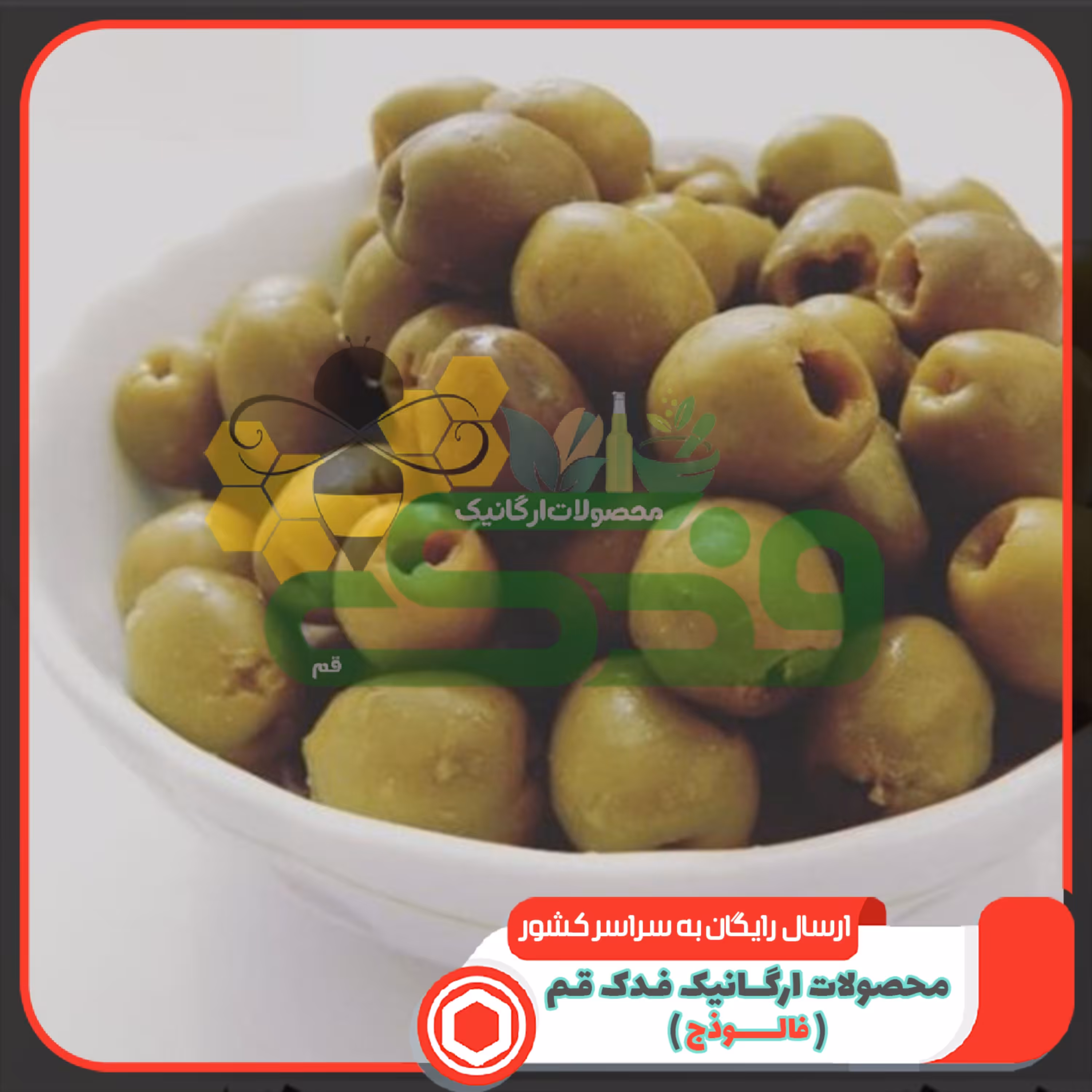 زیتون بی هسته ویژه  (700گرم آبکش)