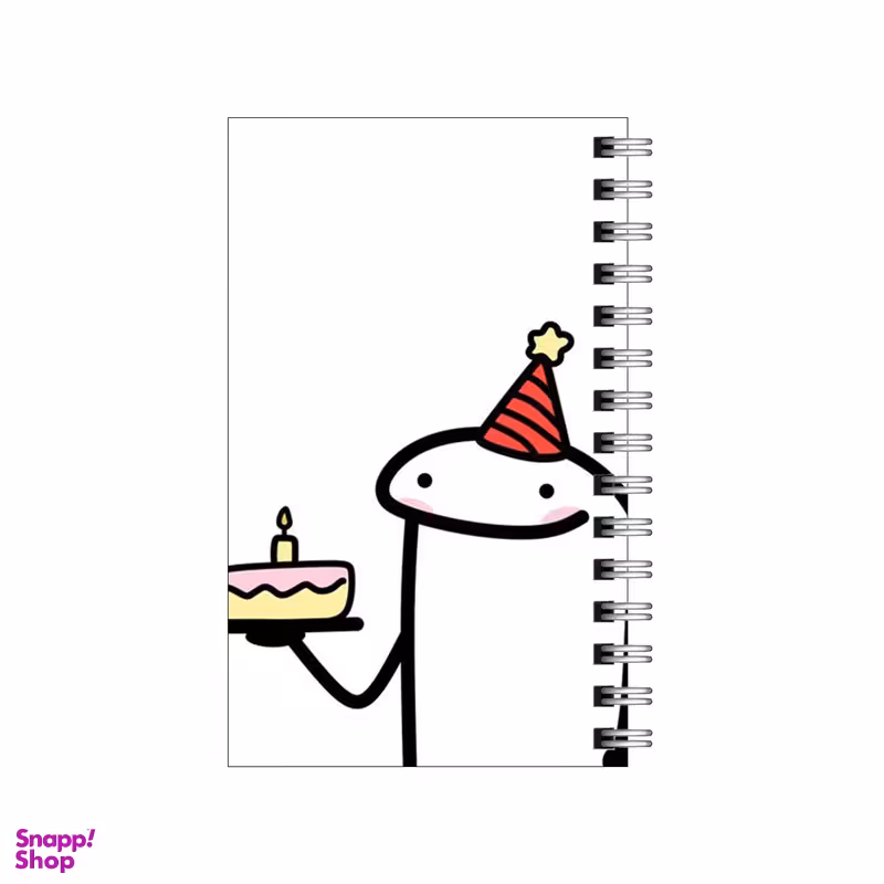 دفترچه یادداشت مدل to do list طرح کیک تولد میقولی کد 3844449