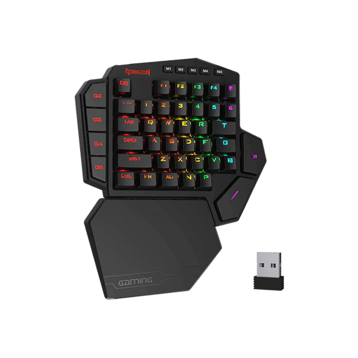 مشخصات ، قیمت و خرید کی پد بیسیم ردراگون Redragon DITI Wireless K585KS RGB