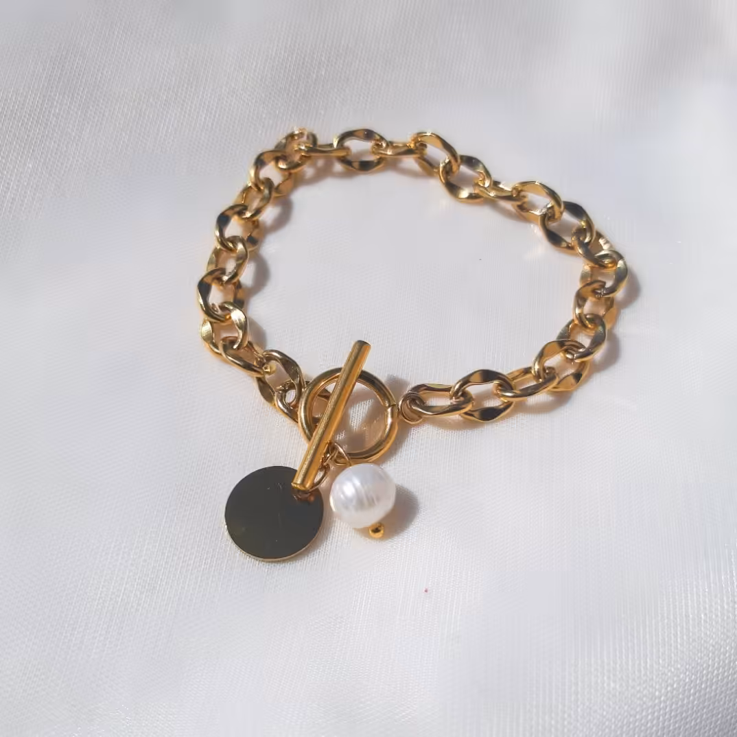 دستبند روکش طلا 