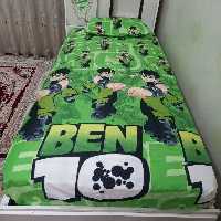 رو تختی پسرانه بن تن تک نفره به همراه روبالشتی 