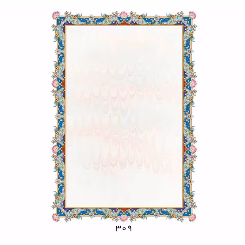 کاغذ تذهیب مدل ابر و باد گلاسه A5 مات 130 گرم بسته 100 عددی &ndash; قیمت و خرید