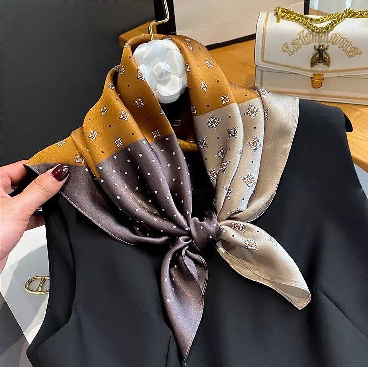 روسری مینی اسکارف وارداتی ابریشمی