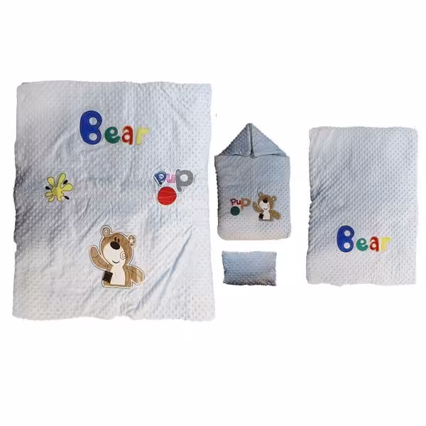 سرویس خواب دم دستی bear pup آبی روشن