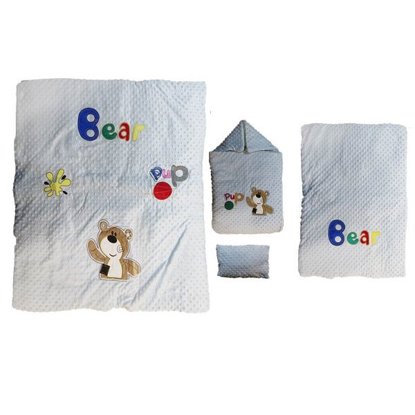 سرویس خواب دم دستی bear pup آبی روشن