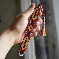 دستبند پسرانه و دخترانه دستبافت رنگبندی دلخواه- کسسوری مهری