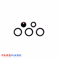 شیشه لنز دوربین گوشی سامسونگ Samsung Galaxy S22 Ultra 5G پک 5 عددی رینگ