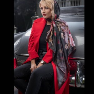 روسری حریرنخ ترک