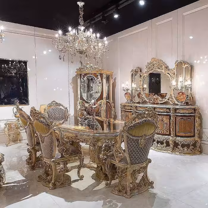 مبل سلطنتی استیل مدل ژنرال باربری پس کرایه