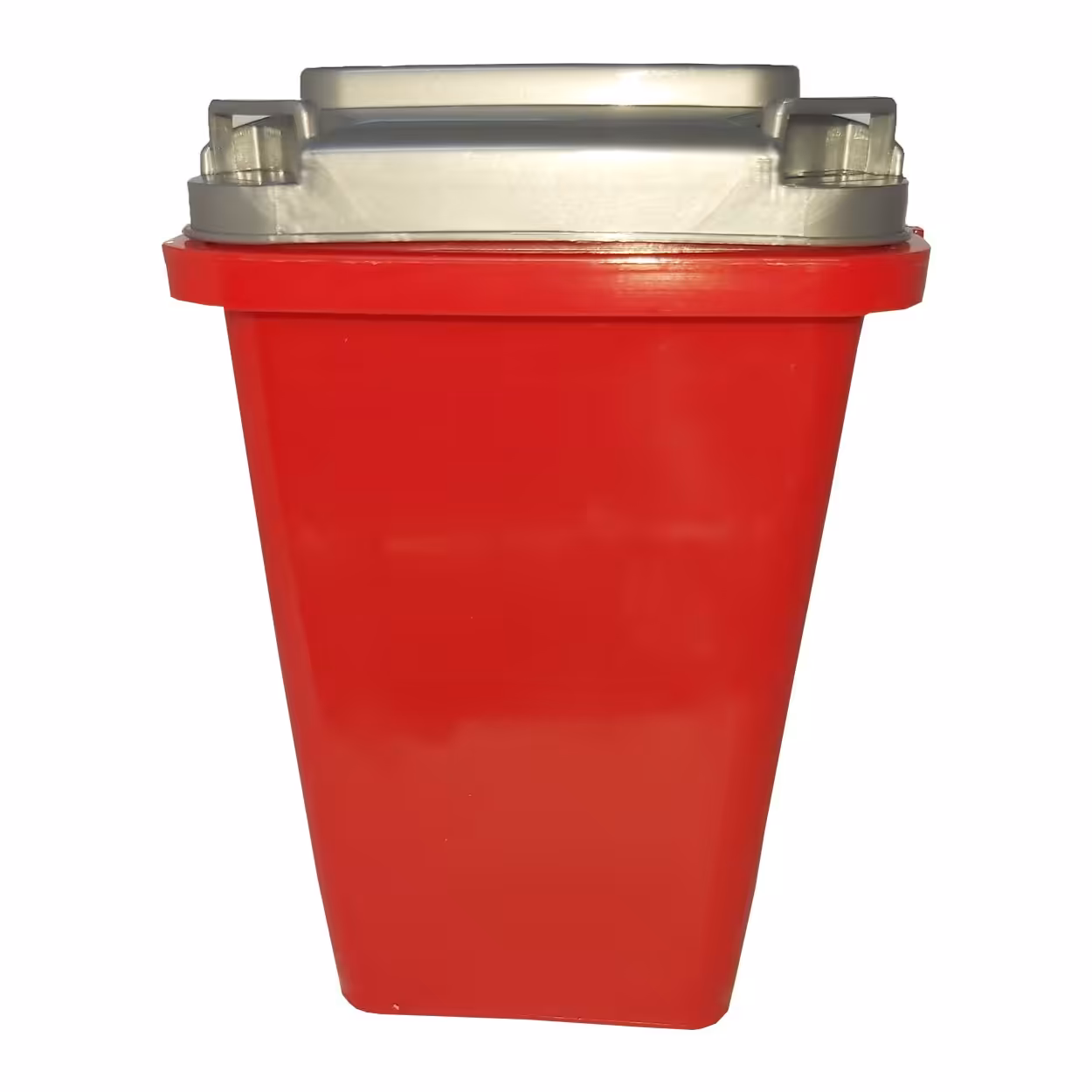 سطل فانتزی مدل سطل بازیافت رنگ قرمز