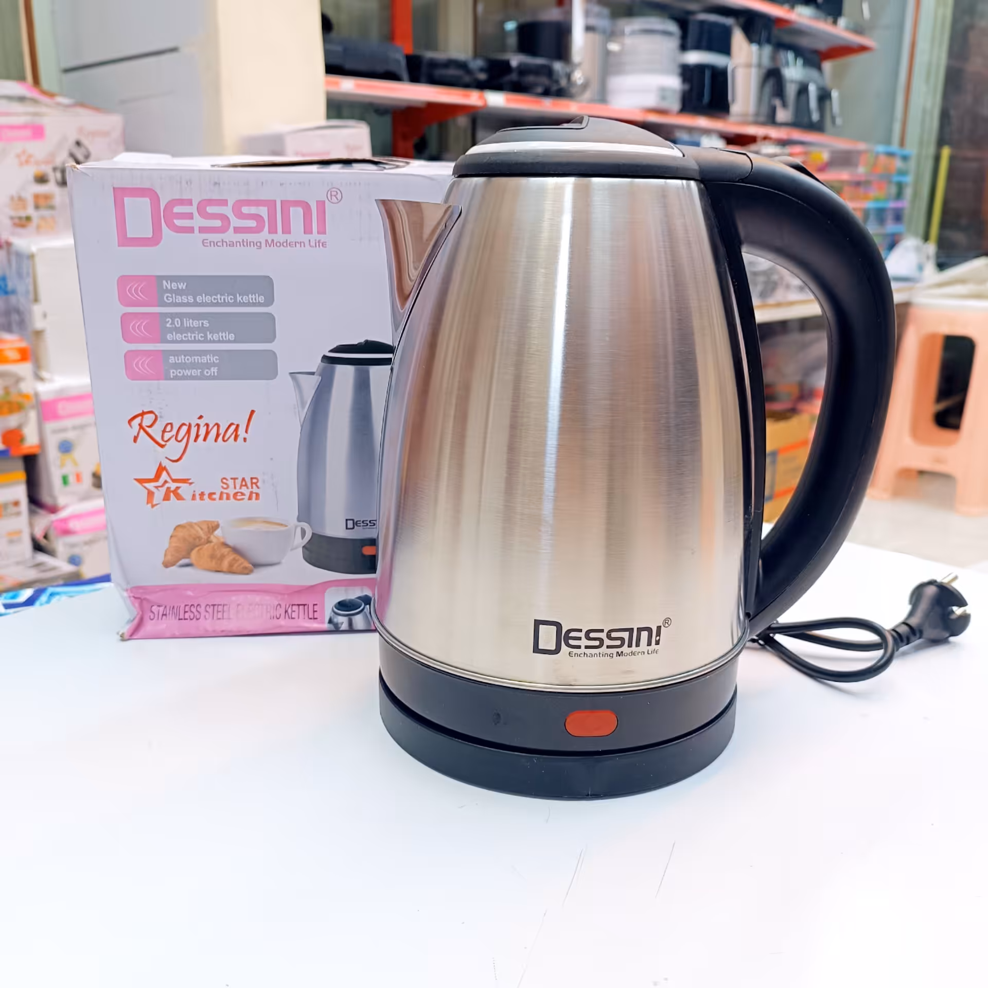 کتری برقی دسینی استیل کیفیت عالی 