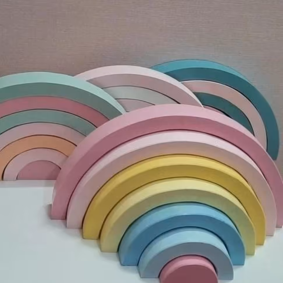 رنگین کمان چوبی 