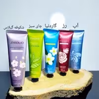 کرم مرطوب کننده  دست میوه ای و طرح گل ژیدو در ده رایحه ی مختلف(آرایشی شین بیوتی)