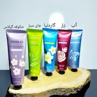 کرم مرطوب کننده  دست میوه ای و طرح گل ژیدو در ده رایحه ی مختلف(آرایشی شین بیوتی)