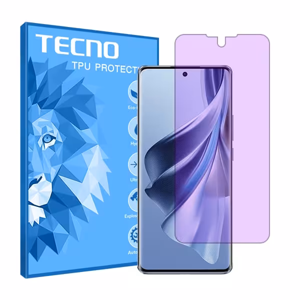 گلس اوپو Reno10 Global مدل هیدروژلی آنتی پرپل برند تکنو کد S