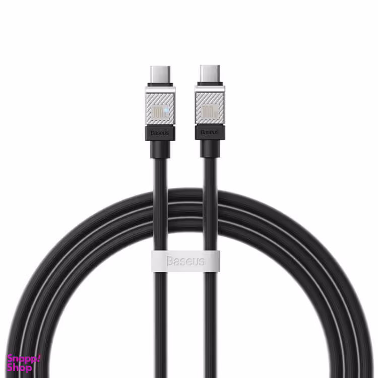 کابل دیتا 100 وات Type-C باسئوس مدل COOLPLAY Series طول 2 متر