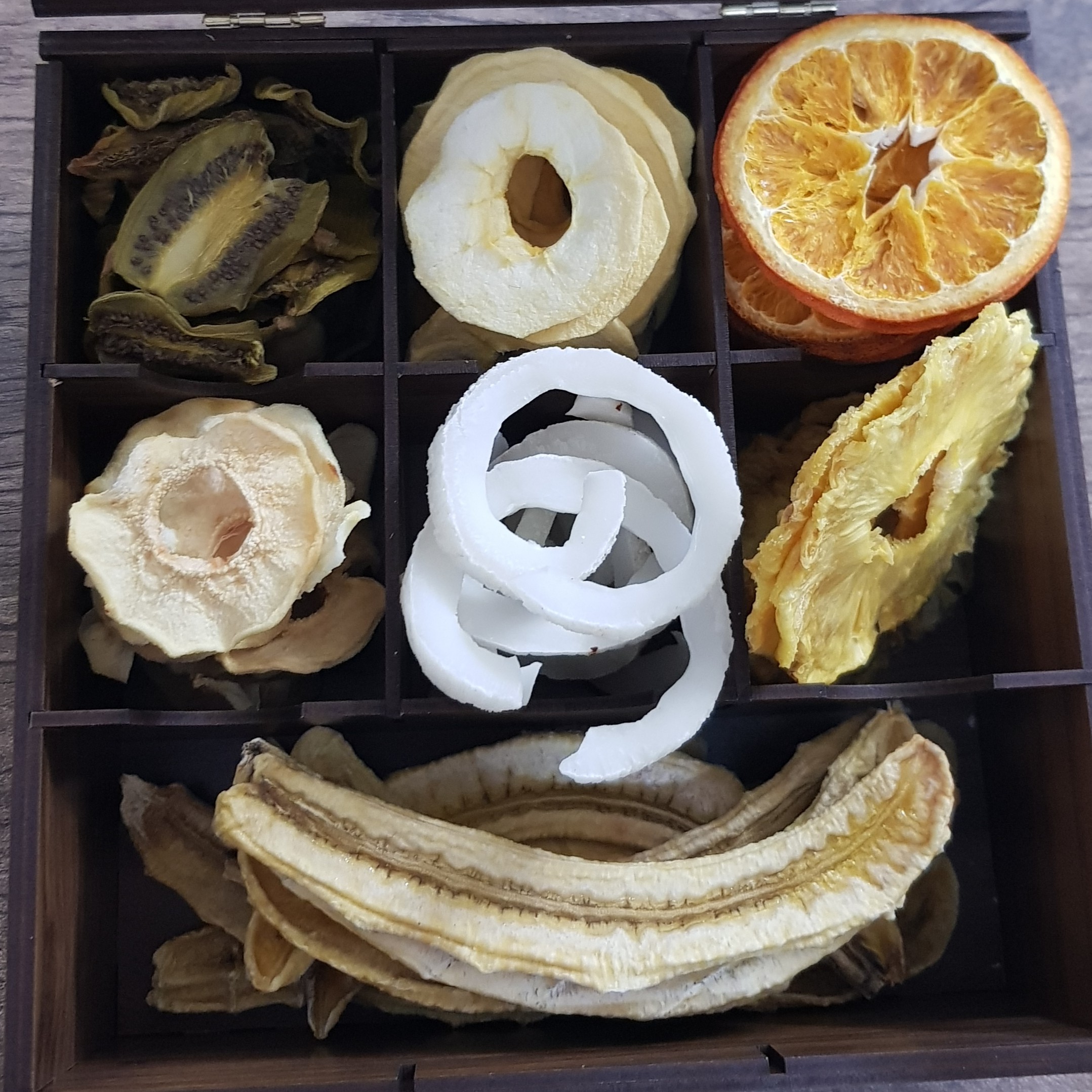 میوه خشک مخلوط 7میوه 500 گرم (خانگی)