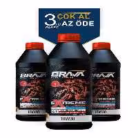 روغن و مکمل موتور EXTREME 9000 4T 10W30 3X 1 LT Brava