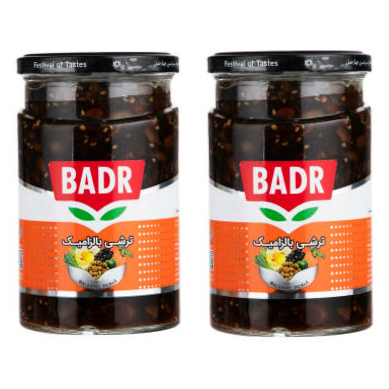 ترشی بالزامیک بدر - 650 گرم بسته 2 عددی