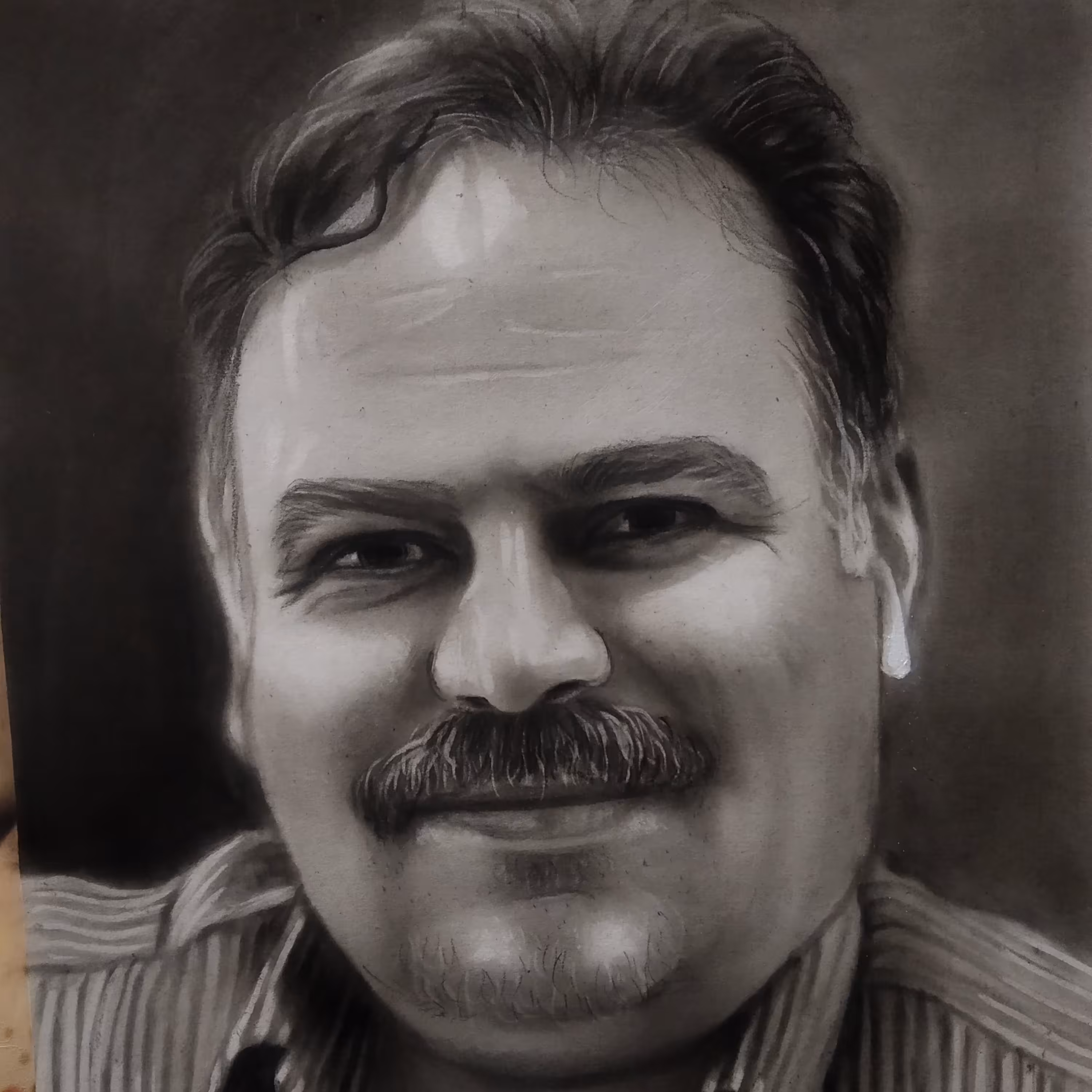 نقاشی سیاه قلم