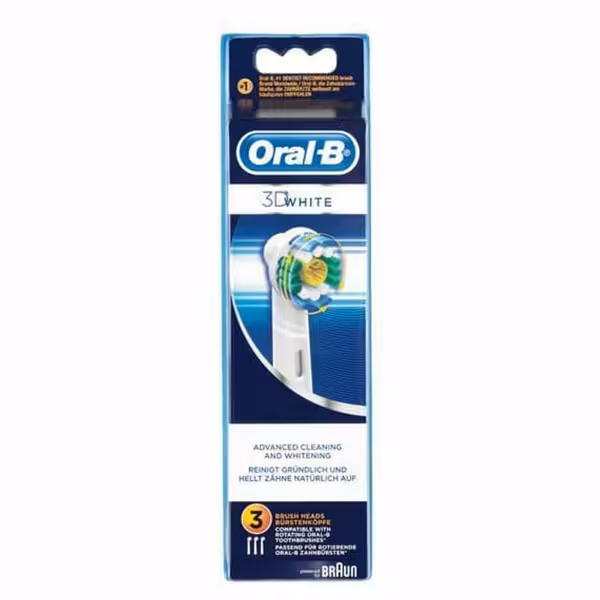 سری مسواک برقی سفید کننده 3 عددی Oral-B 3D White