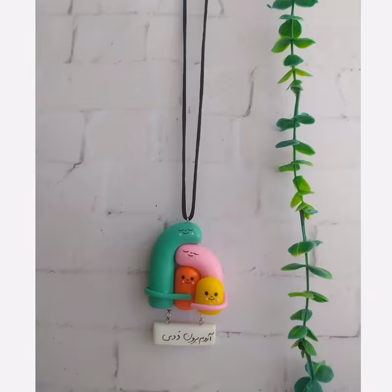 آویزماشین طرح  آغوش خانواده چهارنفره | amazonchi