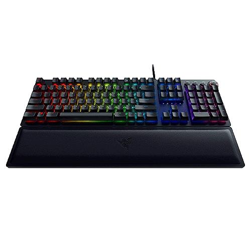 کیبورد گیمینگ باسیم ریزر مدل Huntsman Elite Opto Purple Switch