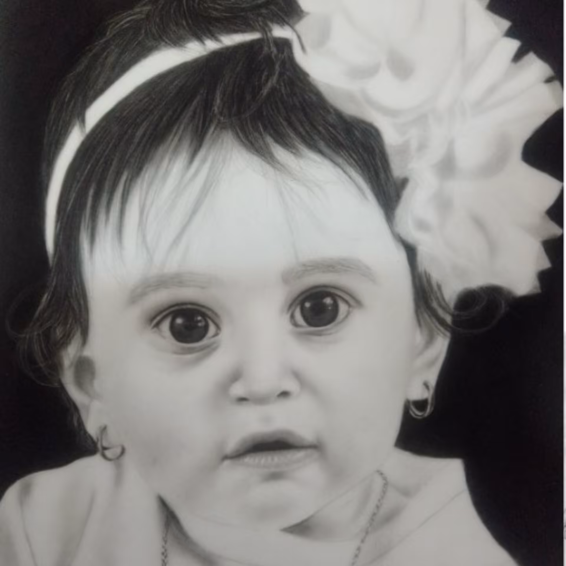 نقاشی سیاه قلم سایز A3