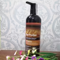 شامپو میگ بدون سولفات و پروتئین رسان جو دوسر  (جوانه گندم) Mige Oat Protein Cream Hair Shampoo