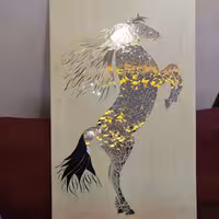 تابلو اینه کاری