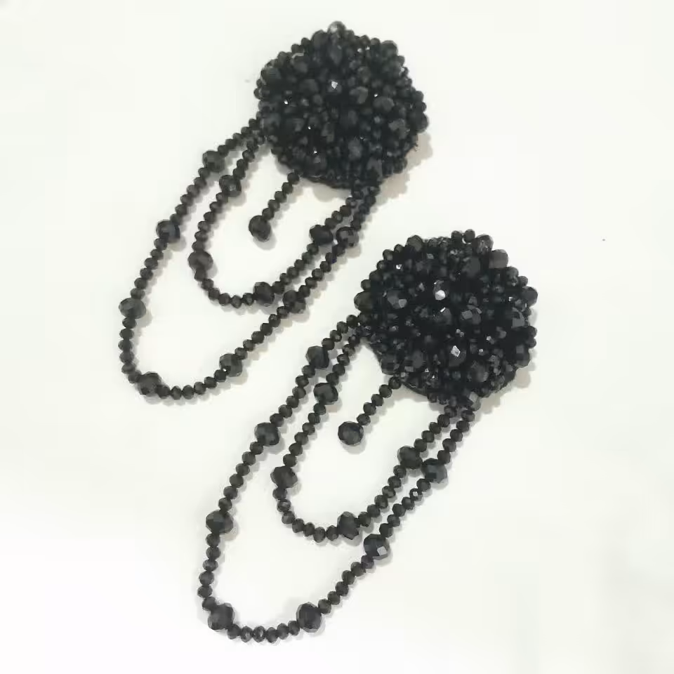 گل سینه کریستال