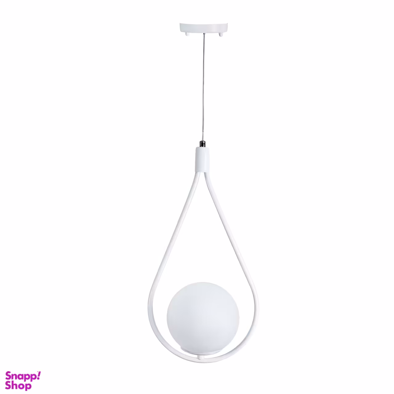 چراغ آویز تک شعله چشمه نور کد A1236/1-WT