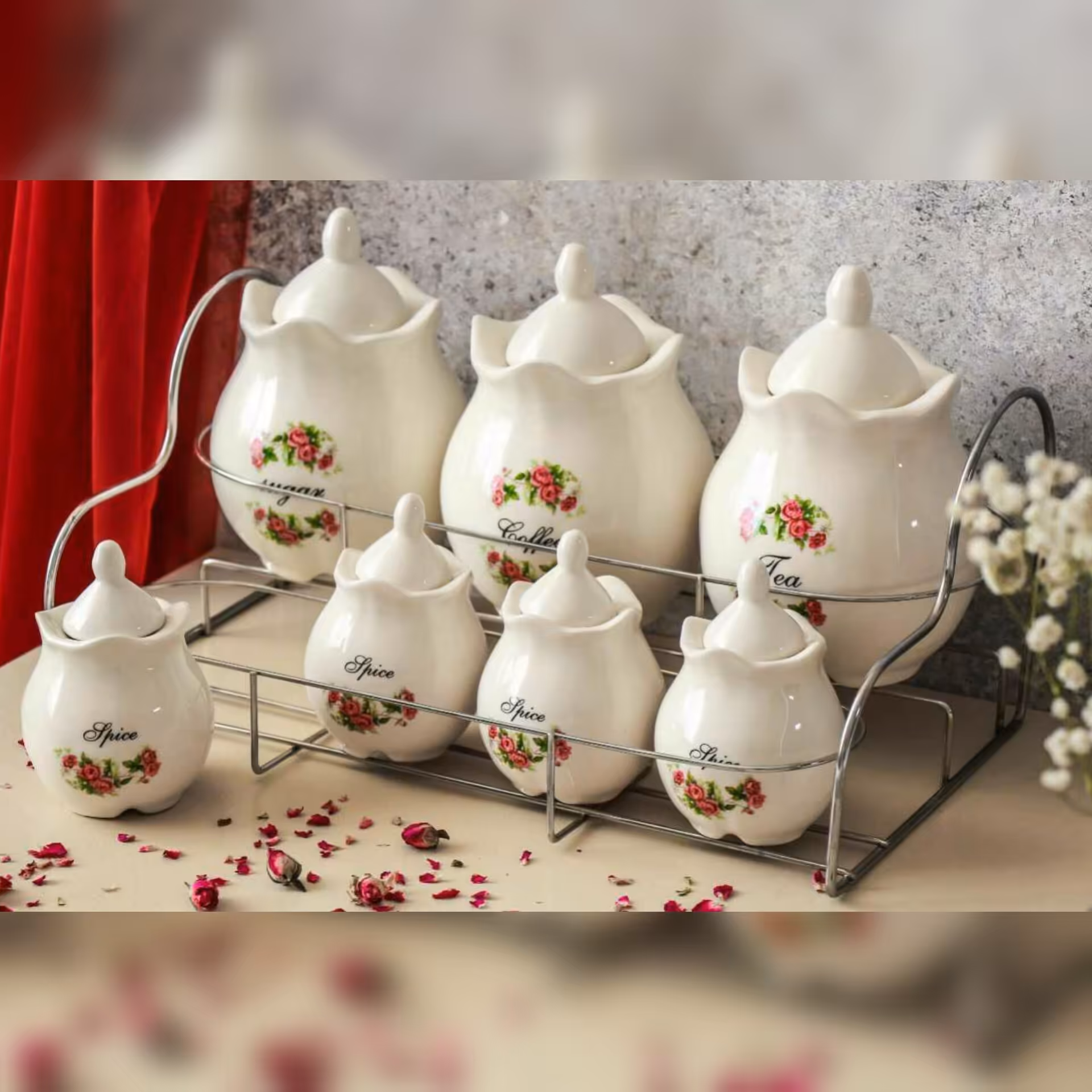 ست پاسماوری 8 پارچه مدل یکتا 