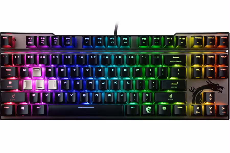 کیبورد گیمینگ ام اس آی مدل VIGOR GK70 RED