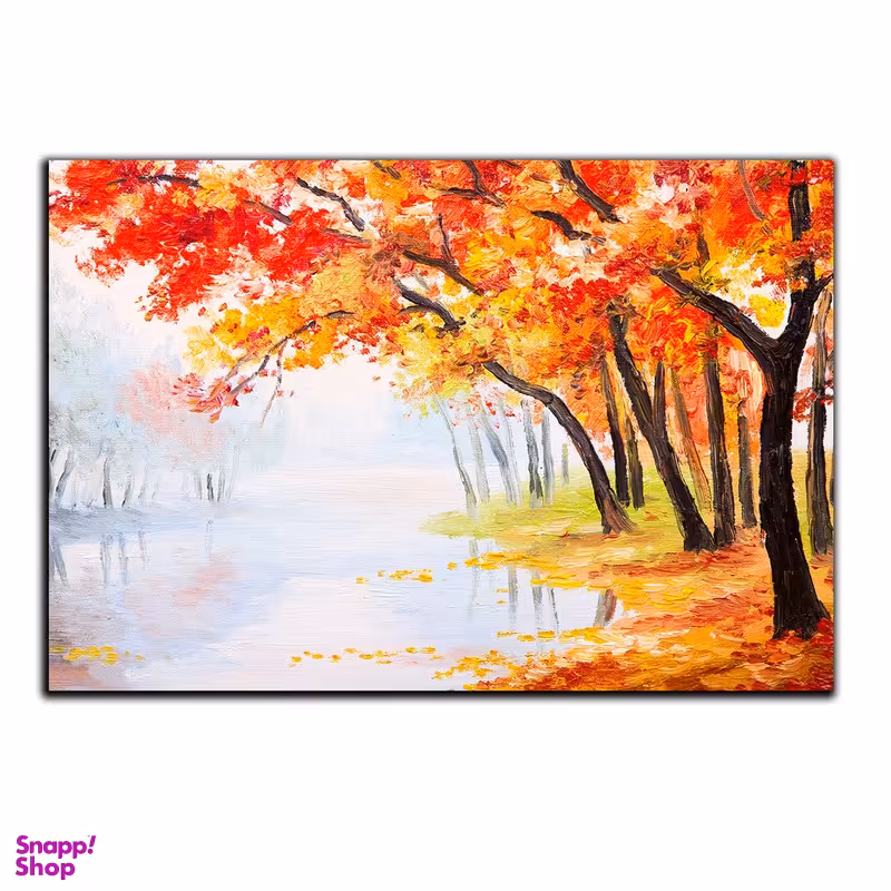 تابلو شاسی بکلیت طرح نقاشی طبیعت پاییز مدل SH-S1273