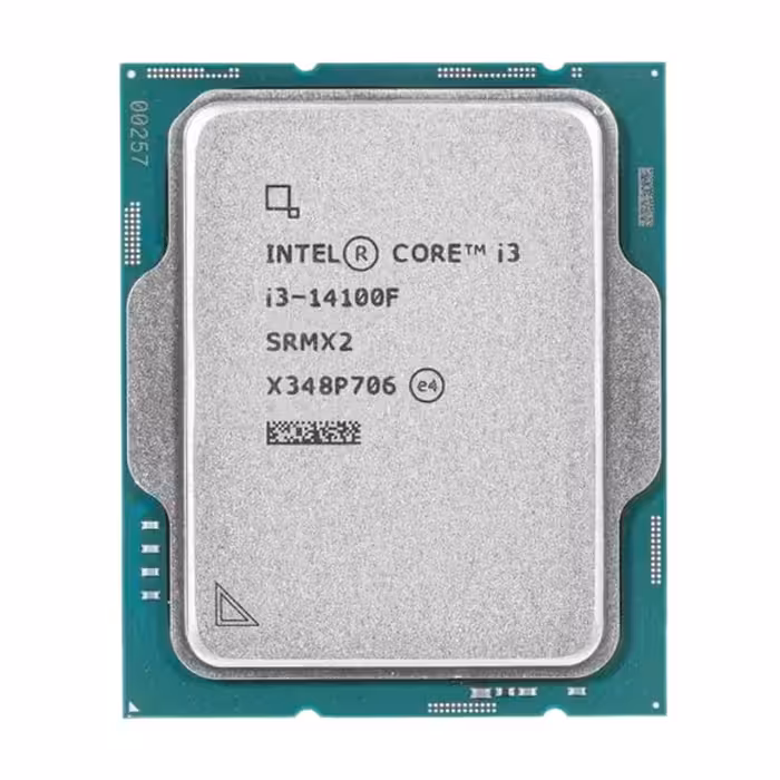 پردازنده اینتل Intel Core i3-14100F (3.5GHz to 4.7GHz) Tray