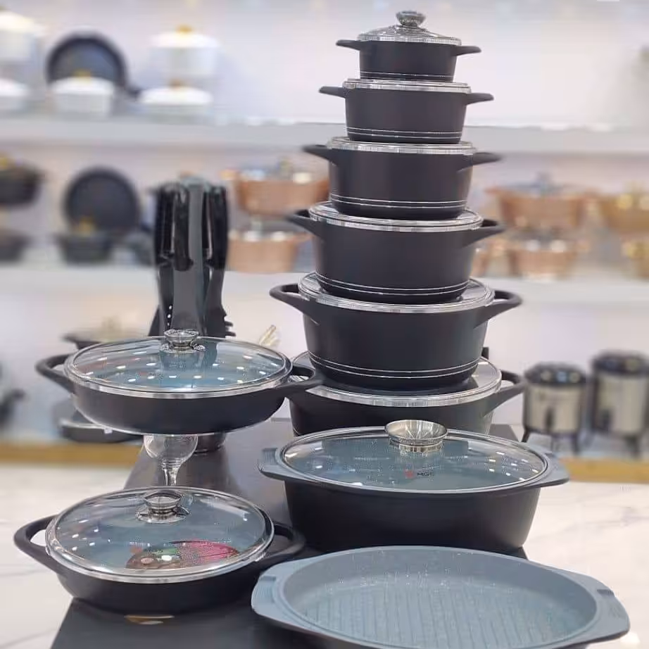 سرویس قابلمه29پارچه ام جی اس هزینه ارسال بر عهده مشتری محترم 