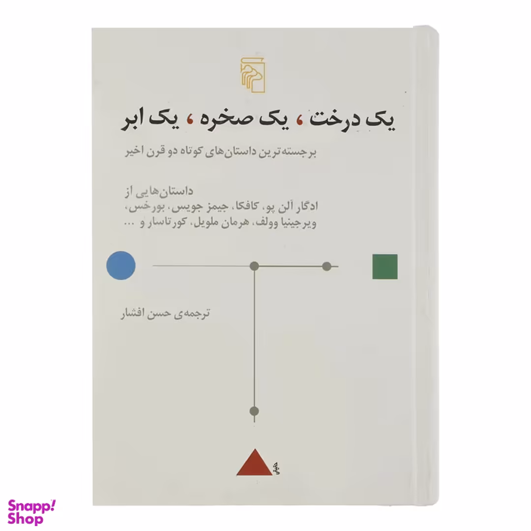 کتاب یک درخت، یک صخره، یک ابر اثر جمعی از نویسندگان نشر مرکز