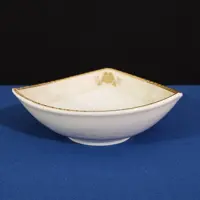 کاسه ماست خوری چینی پردیس طرح کاژین طلایی بسته 6 عددی