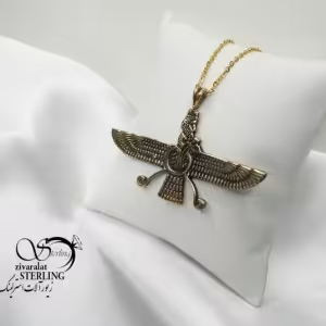 گردنبند فروهر طلا روس