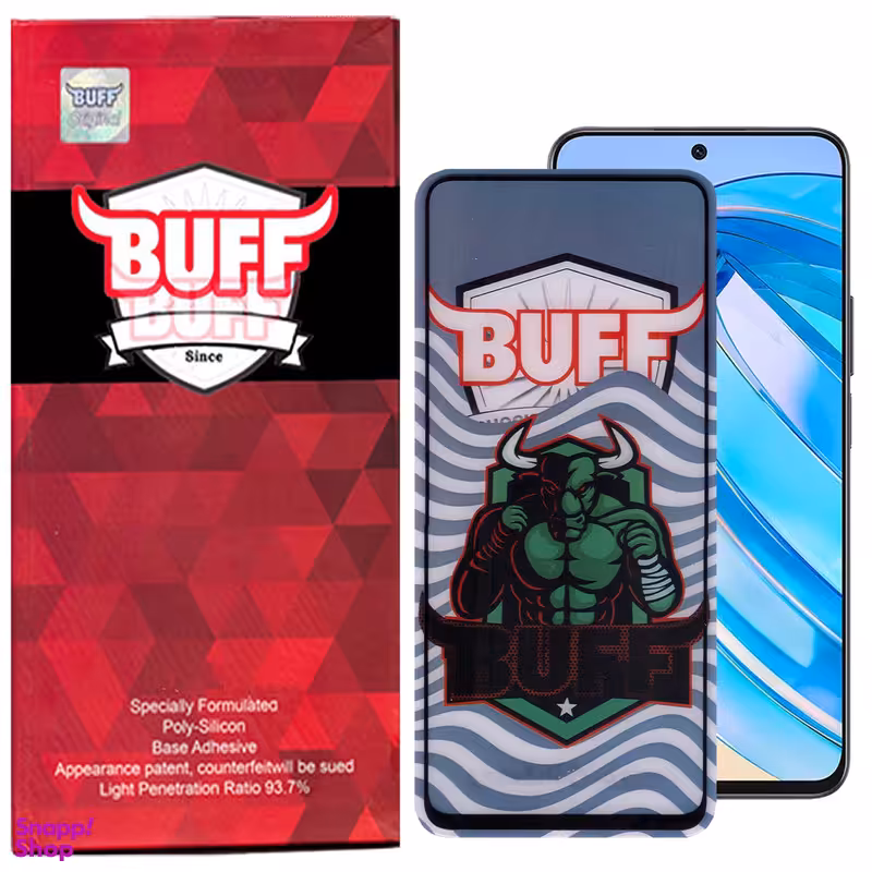 محافظ صفحه نمایش 5D بوف مدل Super Power مناسب برای گوشی موبایل آنر X8a