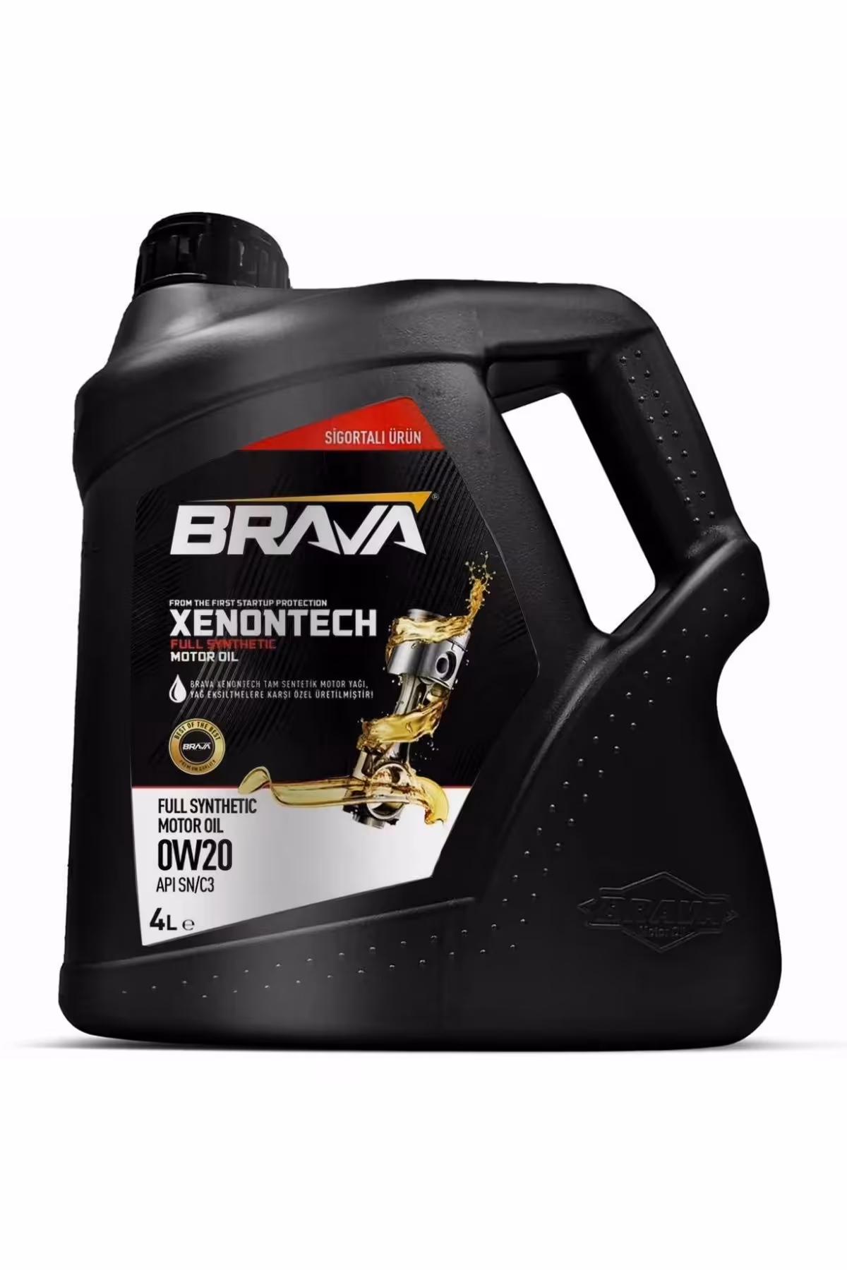 روغن و مکمل موتور XENONTCH FULL SYNTHETIC 0W20 4 LT Brava