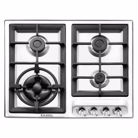 اجاق گاز صفحه ای ایلیا استیل مدلS403