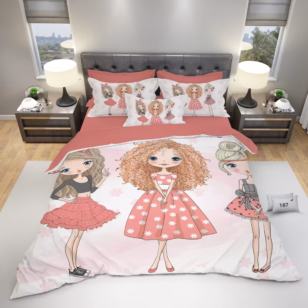 سرویس روتختی ایلا کد 187 یکنفره 4 تکه