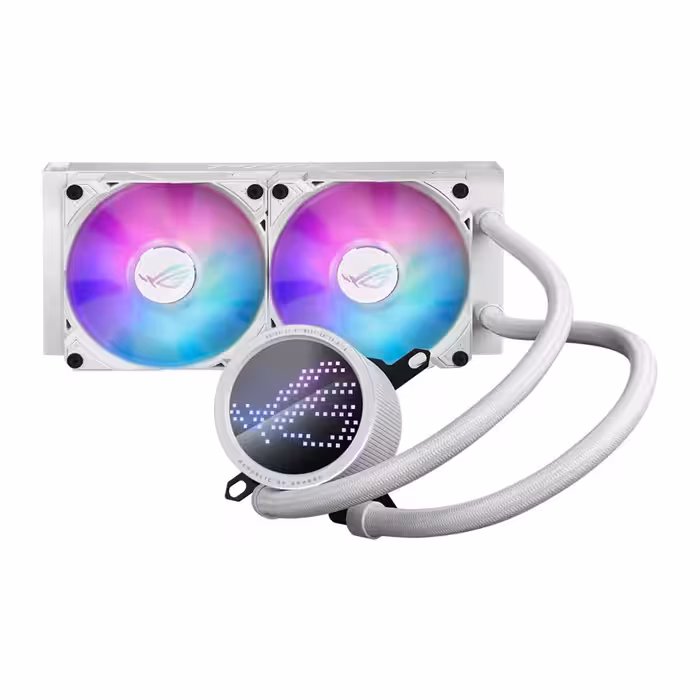 خنک کننده مایع پردازنده ایسوس ROG RYUO III 240 ARGB WHITE EDITION